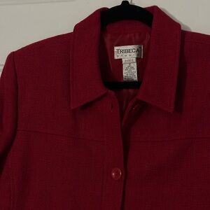 Tribeca Studio Women's Red Blazer